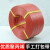 京京 PP塑料手动打包带手工编织带包装带捆扎带抗拉120斤包装带 红色1515 10盘(约600米) 黄色