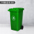 海斯迪克 HZL-96 户外垃圾桶 大号加厚环卫物业小区室外环保分类塑料带盖医疗垃圾桶箱 蓝色120L(带轮款)