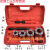适用 耐用型4分-1.2寸套丝机 铰螺纹手动套丝机 铁管镀锌管套丝 红色手动套丝机4个头(塑料箱)