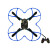 四旋翼飞行器四轴MiniFly 支持航拍/空翻/定高/抛飞/无人机 开源 四轴飞行器+航拍摄像头+光流定点模块(2M版)