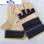 二氧化碳防冻手套 短款头层皮电焊手套焊工焊接防护手套隔热耐用 浅色系列：1双