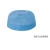 定制安全帽内衬一次性吸汗透气工地头套白色蓝色 松紧调节大小蓝色100只(薄款)