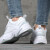 耐克（NIKE）跑步鞋女鞋夏季新款M2K TEKNO老爹鞋轻便休闲鞋缓震透气运动鞋 AO3108-100白色白金色 37.5