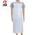 厚创 TPU耐油围裙套袖厨房食堂加工罩衣劳保围裙防水防污防油 20丝白色围裙
