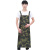 防水围裙PVC加长加厚厨房防油男女水产专用餐厅工厂透明围裙 黑色