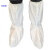 OIMG适用于一次性透气膜靴套蓝贴条高筒鞋套防水防油加厚隔离防护无纺布脚套 透气膜靴套（1双) 均码