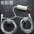 刘不丁鱼缸USB增氧泵家用水族箱氧气泵静音充氧泵钓鱼冲氧泵小型打氧机 大气量-双管-白色