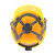 百舸 BAIGE 安全帽 工地工程建筑施工防砸透气劳保头盔安全帽领导监理 三筋透气 黄色