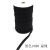 扁绳6-8-10MM大肠圈专用松紧带单层橡皮筋弹力绳自己diy发圈材料 黑色10MM一捆约90米
