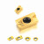 适用桃型数控外圆车刀片WNM080408-TM T9125 WNM080404不锈钢件約巢 APMT1604黄色的