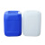 Denilco 方形塑料化工桶加厚油桶水桶实验室废液桶堆码桶 蓝色 30L