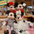 迪士尼上海迪士尼结婚礼物米奇米妮婚纱公仔卡通毛绒玩具压床娃娃礼 经典款大号米奇米妮一对60多厘 全长45-50/厘米左