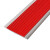 鼎红 楼梯防滑条PVC胶条自粘踏步台阶贴地面防滑压条红灰色宽6cm*长1m