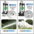 潜水泵220V水泵抽水泵高扬程小型抽水机农用灌溉污水泵排污泵 750W1寸5米线-裸