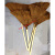 棕扫把长柄木柄棕扫把棕毛笤帚手工精品棕丝学校工厂车间专用 木柄豪华3片棕扫把(一把)