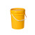 带盖pp桶胶桶涂料化工油漆包装桶密封塑料桶圆桶小桶 8L 白色欧式