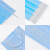 防护盾(protection)口罩一次性活性炭四层防护透气防飞沫成人男女含熔喷布50只装 蓝色三层独立包装50只/盒