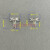 SEM凹槽钉形扫描电镜样品台专用FEI/ZEISSTescan直径12.7 45/90度台12.7mmX6钉腿长