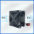 防水12V 4.9A高转速暴力风8厘米控制器散热风扇DIY电动车电摩 [防水]单风扇引线
