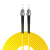 利合光电（LHG）光纤跳线ST-ST单模万兆单芯光纤线缆跳纤3.0尾纤监控光跳线 20米