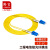 隆言 光纤跳线 LC-LC 单模双芯 黄色 0.5m LY-HD22B