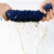 保洁专用毛巾抹布吸水不易掉毛家政不易沾油加厚厨房家务清洁擦桌 加厚款5条蓝色30*3030克/条