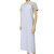 厚创 防水透明蓝色白色围裙厨房防油围裙厚食品厂耐酸碱围裙加大PVC劳保围裙 白色围裙
