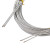 稳斯坦 W839 304不锈钢丝绳子吊锁具起重牵引吊装升降拖车绳晾衣绳 默认不截断7*19结构6mm（1米）