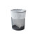 普利赛拉 彩色垃圾袋 加大平口垃圾袋加厚手式垃圾袋卧室厨房客厅垃圾袋 银灰色-平口45×50超厚 (5卷100只)