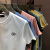 南极人（Nanjiren）2024夏季新款ins圆领短袖男T恤韩版纯色百搭白色半袖 白色 S