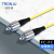 创优捷 光纤跳线尾纤DMD-17 软跳线入户收发器尾纤 单模单芯FC-FC /1米
