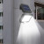 太阳能人体感应灯户外分体式太阳能充电壁灯车库照明路灯 太阳能120COB分体感应12格三模式