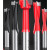排钻机铰链钻头侧孔机合木工排钻钻头开孔器三合一正反转钻头 红色 8*80R