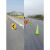 道路施工安全标识牌路锥导向牌交通指示牌线形诱导标志牌引导牌 荧光黄导流牌 59x43x1cm