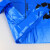 蓝色可回收垃圾袋分类包装袋塑料袋环保黑色蓝色废物袋 蓝色袋/提手58*70/100个 加厚