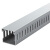 pvc塑料阻燃明装行线槽配电箱柜电线电缆明线u型配线槽灰色走线槽 灰色 （一箱） 80加厚（哑光） 新料25