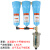 定制气泵空压机油水分离器压缩空气冷干机干燥小型除水气水精密过 灰色 2.4立方单个AD402