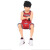 HYWLKJ灌篮高手篮球小子生日蛋糕装饰摆饰篮球鞋篮球框网红烘焙插件配件 英木红发PVC实心款（5个）