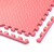 七彩阁 拼接地垫 泡沫垫 防摔地板加厚垫子 单位：块 红色 60*60*2.5cm【树叶纹】