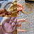包表膜珠宝首饰保护膜手镯包镯子PVC吸附膜6丝黄金古法吸附膜 透明 1.2CM6丝薄 长50米