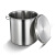 科能芯 加厚复底不锈钢汤桶带盖复合底桶特大汤锅 备件 40X26加厚汤锅 