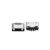 MICRO180度母座平口安卓母座MICRO直型AB型常规加长USB连接器定制 0857 MICRO 180度 B型 无卷边 常规