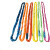 适用国标工业柔性吊装带双扣环形起重吊带圆形吊车吊树吊绳3/5/10 3吨1.5米