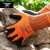 多给力(Wonder Grip)WG-320轻防寒天然乳胶冬季手套加绒低温劳保防护手套 1双 9L