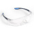 霍尼韦尔（Honeywell）300110 护目镜 S300A 蓝款透明镜片 防风沙防尘防雾 男女骑行眼镜 10副/盒【可定制】