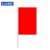 苏识 刀旗 SS-DQ01 1.8×1.2m 红色 10个