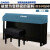 AN Π电钢琴防尘罩卡西欧88键PX770电子钢琴盖布PX778/PX870 蓝色 湖 琴罩+单人琴罩