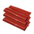 颖欢红色硅胶板耐高温透明硅胶皮减震密封软垫硅胶垫密封垫1米*1米*4毫米 红色硅胶板 1米*1米*4毫米 