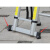 定制配件铝合金伸缩梯子多功能折叠工程梯人字梯平衡杆脚套防滑垫轮子 黑色 防滑垫 2只