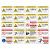 筑采（ZHUCAI）安全警示标识 国标安全标识牌（当心坠落）安全标志牌 塑料板 5个起售 不零售